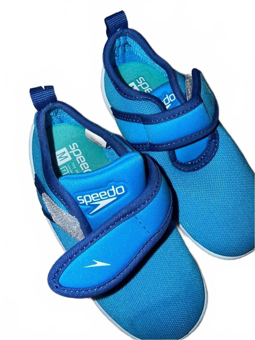 Toddler Speedo Blue Water Shoes | Size 7/8